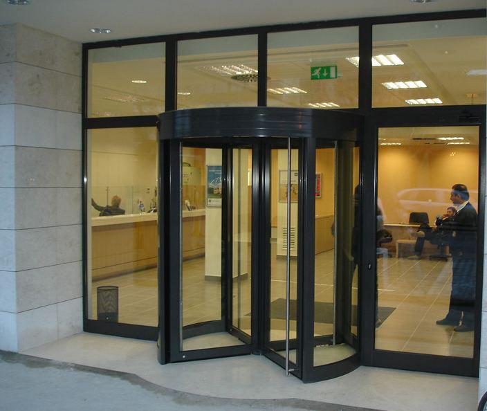 Ballistic Bulletproof Revolving Door